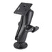 RAM Mount RAM Double Ball Mount w/75 x 75mm VESA Plate  Jam Nut - Medium [RAM-D-101U-MI1-2461] - Premium Surface Mount from RAM Mounting Systems - Just $156.49! Shop now at Brushy Creek Marine