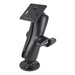 RAM Mount RAM Double Ball Mount w/75 x 75mm VESA Plate  Jam Nut - Medium [RAM-D-101U-MI1-2461] - Premium Surface Mount from RAM Mounting Systems - Just $156.49! Shop now at Brushy Creek Marine