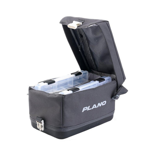 Plano Weekend Soft Sider Tackle Bag 3500 - Slate - PLAWKND3500GBSSSLATE [P000173] - Premium Tackle Storage from Plano - Just $34.99! Shop now at Brushy Creek Marine