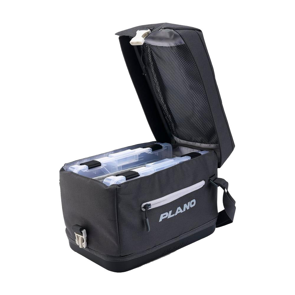Plano Weekend Soft Sider Tackle Bag 3600 - Slate - PLAWKND3600GBSSSLATE [P000174] - Premium Tackle Storage from Plano - Just $39.99! Shop now at Brushy Creek Marine