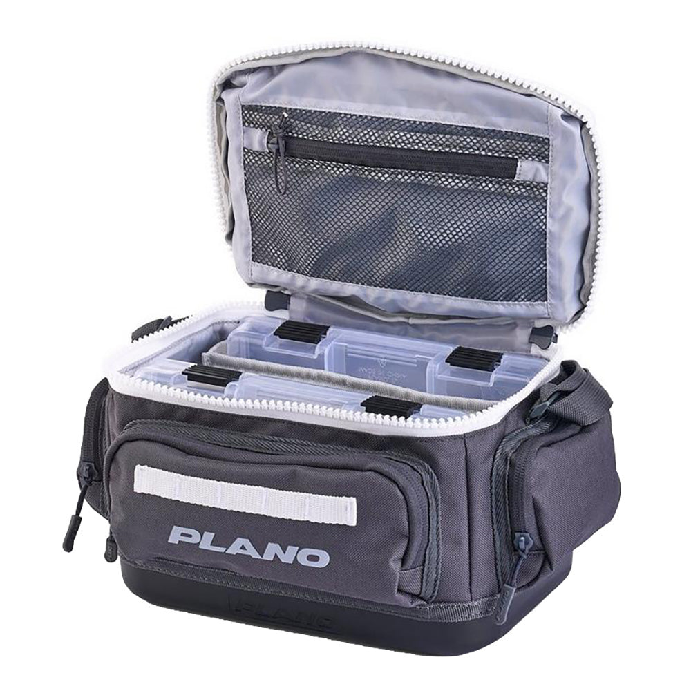 Plano Weekend Tackle Bag 3500 - Slate - PLAWKND3500GBTSLATE [P000159] - Premium Tackle Storage from Plano - Just $44.99! Shop now at Brushy Creek Marine