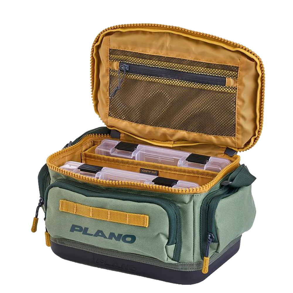 Plano Weekend Tackle Bag 3500 - Moss - PLAWKND3500GBTBMOSS [P000160] - Premium Tackle Storage from Plano - Just $44.99! Shop now at Brushy Creek Marine