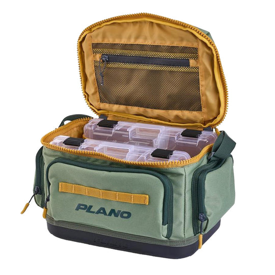 Plano Weekend Tackle Bag 3600 - Moss - PLAWKND3600GBTBMOSS [P000163] - Premium Tackle Storage from Plano - Just $49.99! Shop now at Brushy Creek Marine