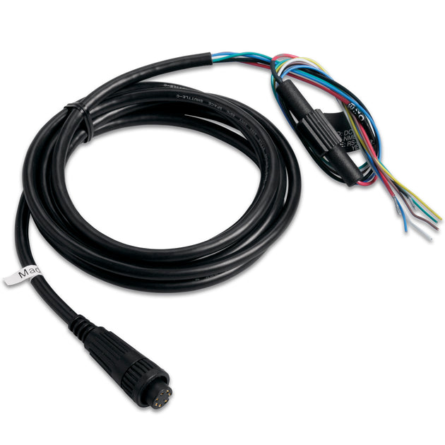 Garmin Power/Data Cable - Bare Wires f/Fishfinder 320C, GPS Series & GPSMAP Series [010-10083-00] - Premium GPS - Accessories from Garmin - Just $29.99! Shop now at Brushy Creek Marine