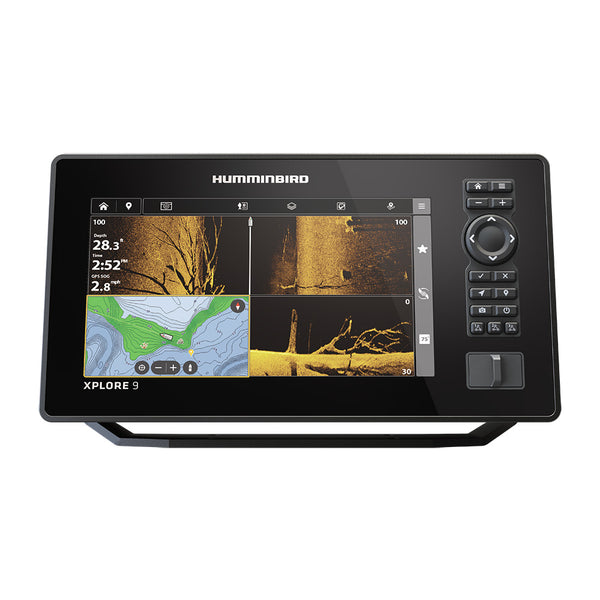 Humminbird XPLORE 9 Control Head Only [412000-1CHO] - Premium GPS - Fishfinder Combos from Humminbird - Just $1199.99! Shop now at Brushy Creek Marine