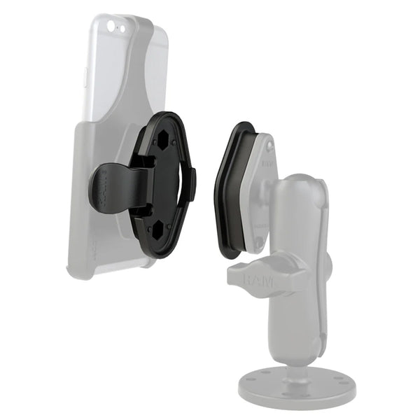 RAM Mount RAM EZY-Mount Quick Release Adapter Kit [RAP-326U] - Premium B Size from RAM Mounting Systems - Just $9.99! Shop now at Brushy Creek Marine