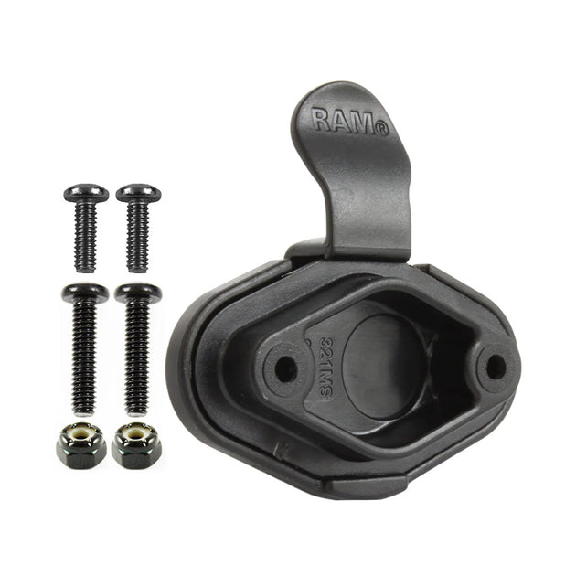 RAM Mount RAM EZY-Mount Quick Release Adapter Kit [RAP-326U] - Premium B Size from RAM Mounting Systems - Just $9.49! Shop now at Brushy Creek Marine