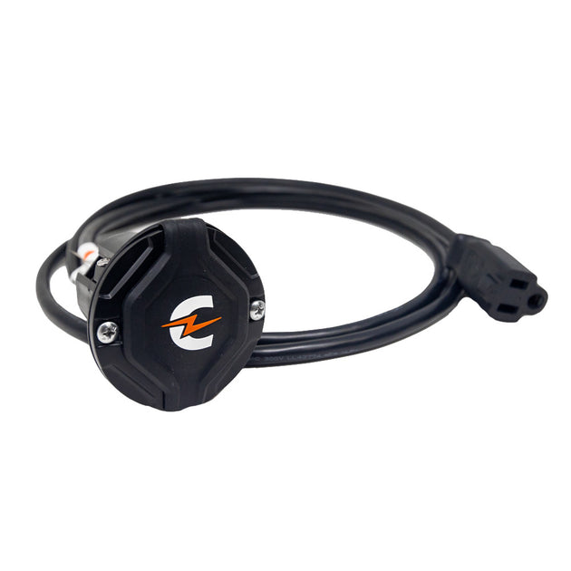Power-Pole Charge Plug Port w/6 ft. AC Extension [CH-AC-EXT-6] - Premium Anchoring Accessories from Power-Pole - Just $29.99! Shop now at Brushy Creek Marine