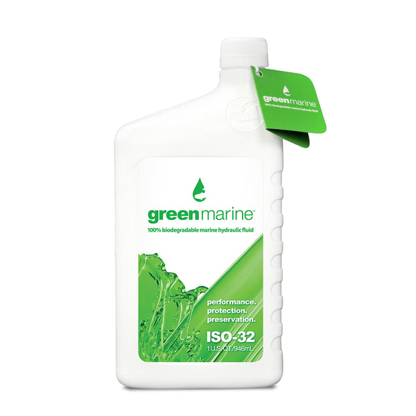 Power-Pole Green Marine ISO-32 Biodegradable Hydraulic Fluid - 1 Qt - Premium Anchoring Accessories from Power-Pole - Just $24.99! Shop now at Brushy Creek Marine