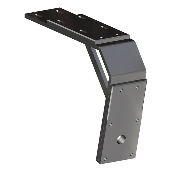 Power-Pole Deck Mount - 13" Aft - 11" Drop - Black [PK-D-13-11-U-BK] - Premium Anchoring Accessories from Power-Pole - Just $389.99! Shop now at Brushy Creek Marine