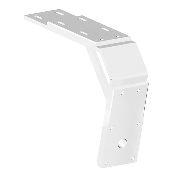 Power-Pole Deck Mount - 13" Aft - 11" Drop - White [PK-D-13-11-U-WT] - Premium Anchoring Accessories from Power-Pole - Just $389.99! Shop now at Brushy Creek Marine