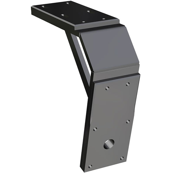 Power-Pole Deck Mount - 8" Aft - 11" Drop - Black [PK-D-8-11-U-BK] - Premium Anchoring Accessories from Power-Pole - Just $369.99! Shop now at Brushy Creek Marine
