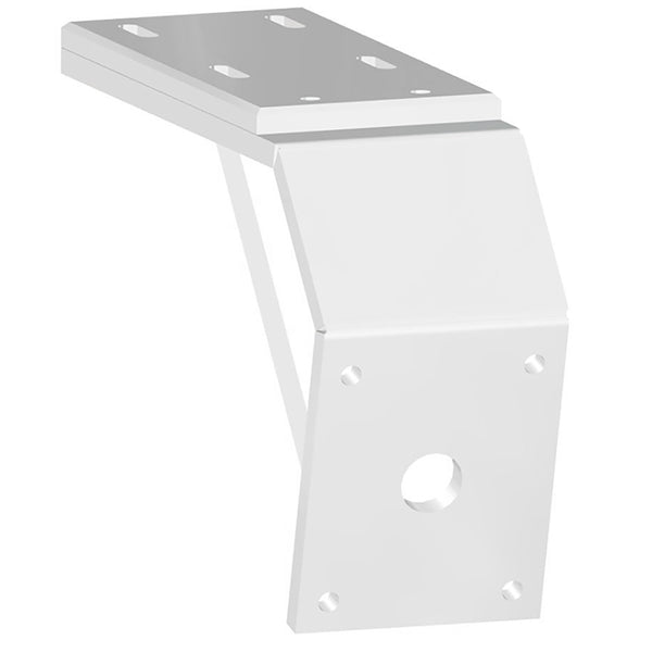 Power-Pole Deck Mount - 8" Aft - 6" Drop - White [PK-D-8-6-U-WT] - Premium Anchoring Accessories from Power-Pole - Just $349.99! Shop now at Brushy Creek Marine