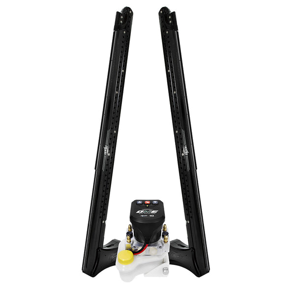 Power-Pole Blade ONE Pump BLS Shallow Water Anchor System - 10' - Dual Blade - Black [PP-2-BLS-10-BK] - Premium Anchors from Power-Pole - Just $4999.99! Shop now at Brushy Creek Marine