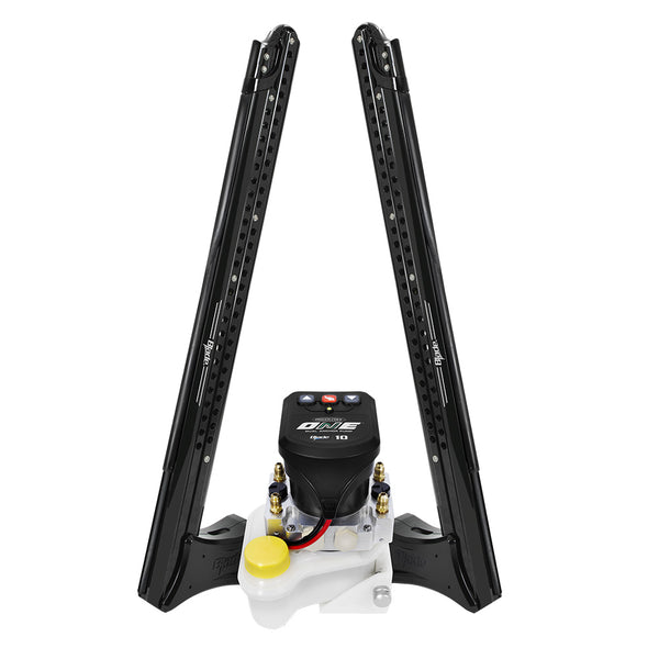 Power-Pole Blade ONE Pump BLS Shallow Water Anchor System - 8' - Dual Blade - Black [PP-2-BLS-8-BK] - Premium Anchors from Power-Pole - Just $4799.99! Shop now at Brushy Creek Marine