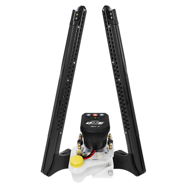 Power-Pole Blade ONE Pump BLS Shallow Water Anchor System - 8' - Dual Blade - Matte Black [PP-2-BLS-8-MB] - Premium Anchors from Power-Pole - Just $4799.99! Shop now at Brushy Creek Marine