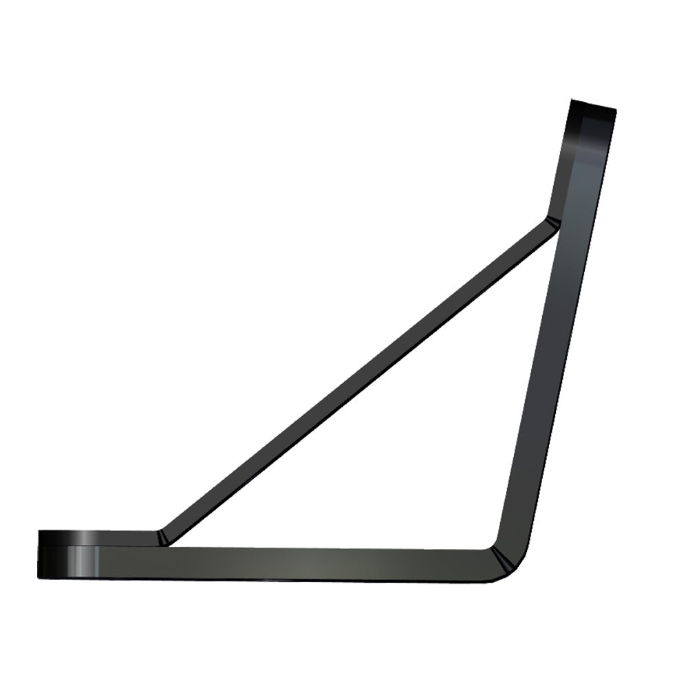 Power-Pole Deck Mount - 0" Setback - 6" Rise - Black [PKB-D-0-4-U-BK] - Premium Anchoring Accessories from Power-Pole - Just $149.99! Shop now at Brushy Creek Marine