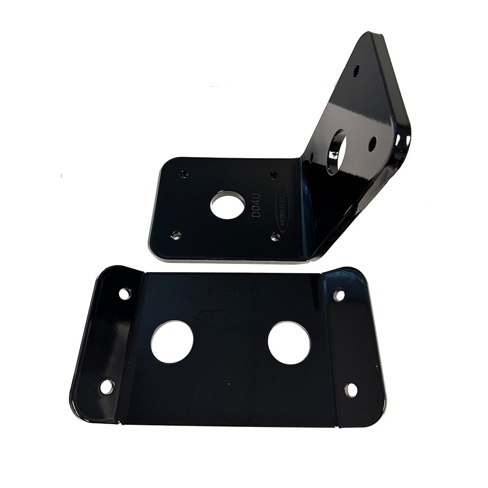 Power-Pole Deck Mount - 0" Setback - 6" Rise - Black [PKB-D-0-4-U-BK] - Premium Anchoring Accessories from Power-Pole - Just $149.99! Shop now at Brushy Creek Marine
