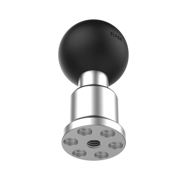 RAM Mount RAM Aluminum Pin-Lock Ball Adapter w/1/4"-20 Female Thread - C Size [RAM-463U] - Premium C Size from RAM Mounting Systems - Just $20.99! Shop now at Brushy Creek Marine
