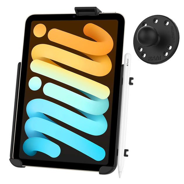 RAM Mount RAM EZ-Roll'r Cradle w/Ball f/Apple iPad mini (A17 Pro)  mini 6 [RAM-B-202-AP36U] - Premium iPad/iPhone/iPod Mounts from RAM Mounting Systems - Just $32.99! Shop now at Brushy Creek Marine