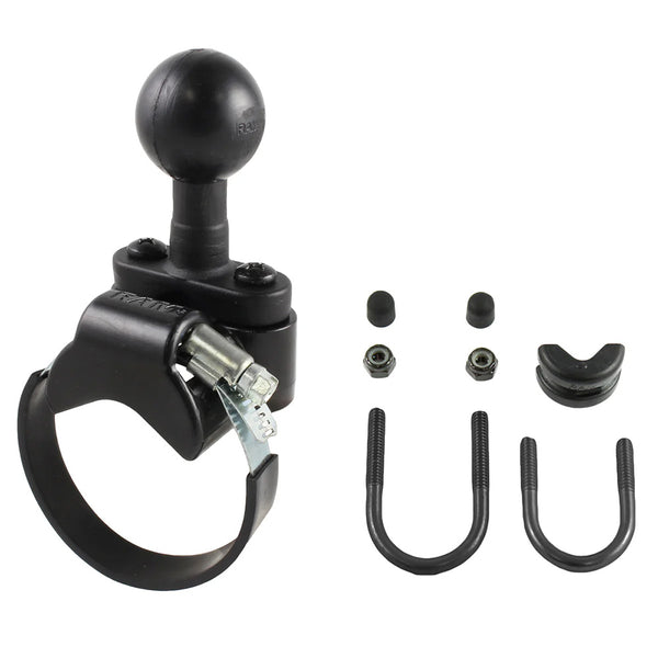 RAM Mount RAM ATV/UTV Ball Base f/Rails Up To 3.15" - Zinc [RAM-231Z-2U] - Premium Rail/Handle Bar Mounts from RAM Mounting Systems - Just $28.99! Shop now at Brushy Creek Marine