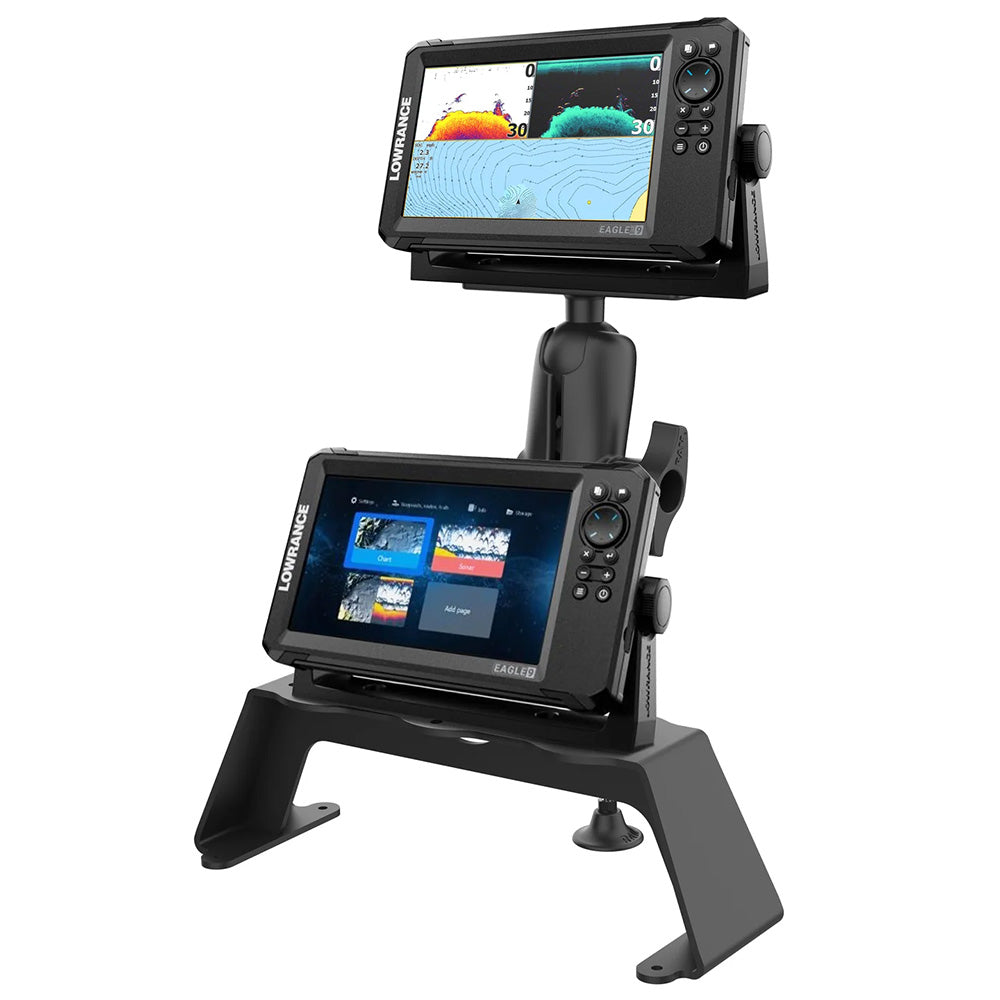 RAM Mount RAM Heavy Duty Fishfinder Deck Mount [RAM-FF1U] - Premium Marine Electronics Mounts from RAM Mounting Systems - Just $170.99! Shop now at Brushy Creek Marine