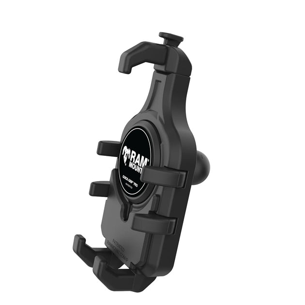 RAM Mount RAM Quick-Grip Pro Phone Holder w/Ball [RAM-HOL-PD5BU] - Premium Cell Phone Mounts from RAM Mounting Systems - Just $94.49! Shop now at Brushy Creek Marine