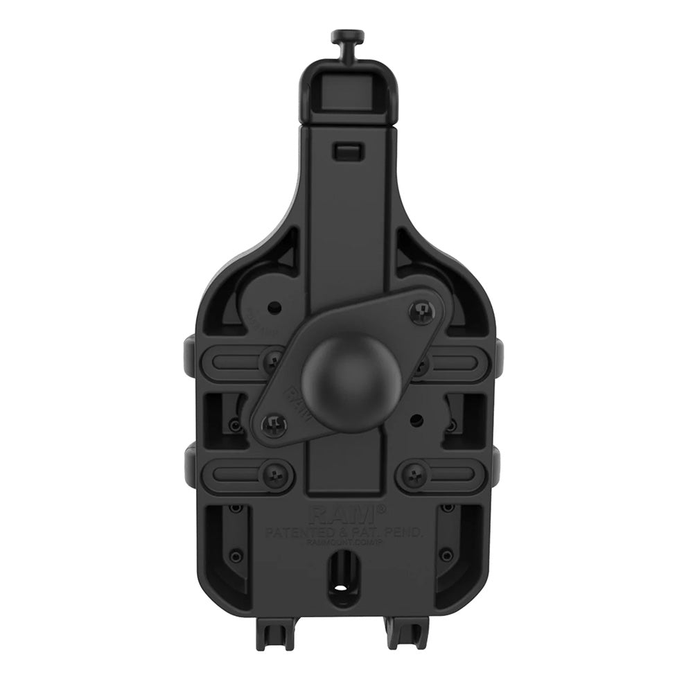 RAM Mount RAM Quick-Grip Pro Phone Holder w/Ball [RAM-HOL-PD5BU] - Premium Cell Phone Mounts from RAM Mounting Systems - Just $94.49! Shop now at Brushy Creek Marine