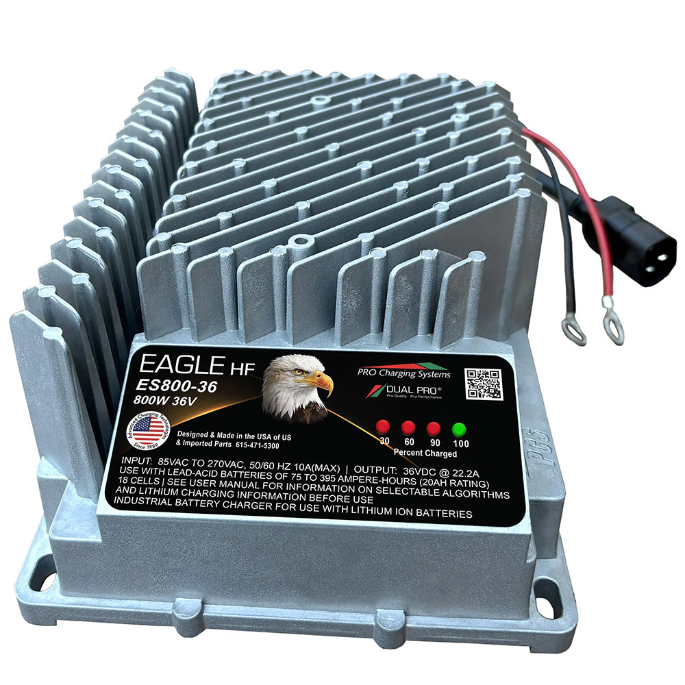 Dual Pro HF Eagle ES800 Series 36V Single Lithium Charger [ES0800-36V003] - Premium Battery Chargers from Dual Pro - Just $658.99! Shop now at Brushy Creek Marine