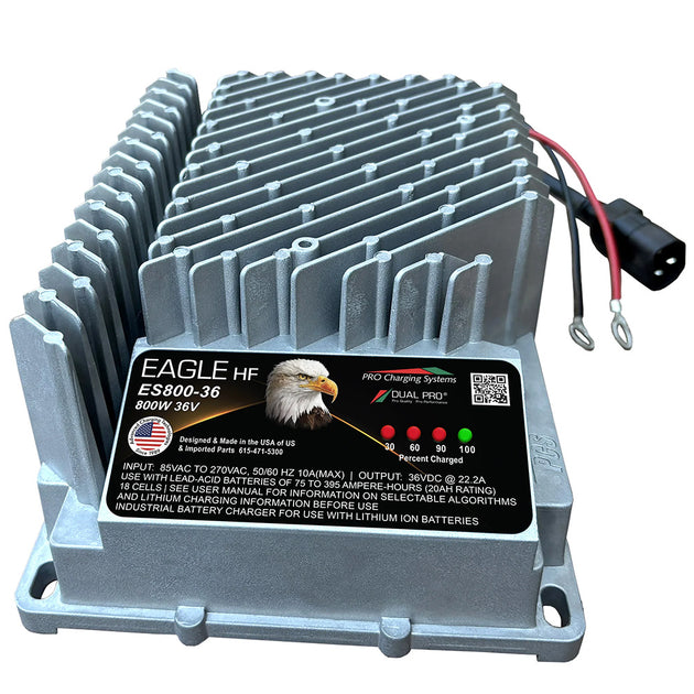 Dual Pro HF Eagle ES800 Series 36V Single Lithium Charger [ES0800-36V003] - Premium Battery Chargers from Dual Pro - Just $658.99! Shop now at Brushy Creek Marine