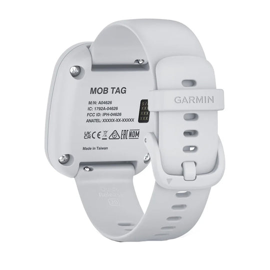 Garmin MOB Tag w/White Quick Release Band [010-02908-30] - Premium Trolling Motor Accessories from Garmin - Just $149.99! Shop now at Brushy Creek Marine