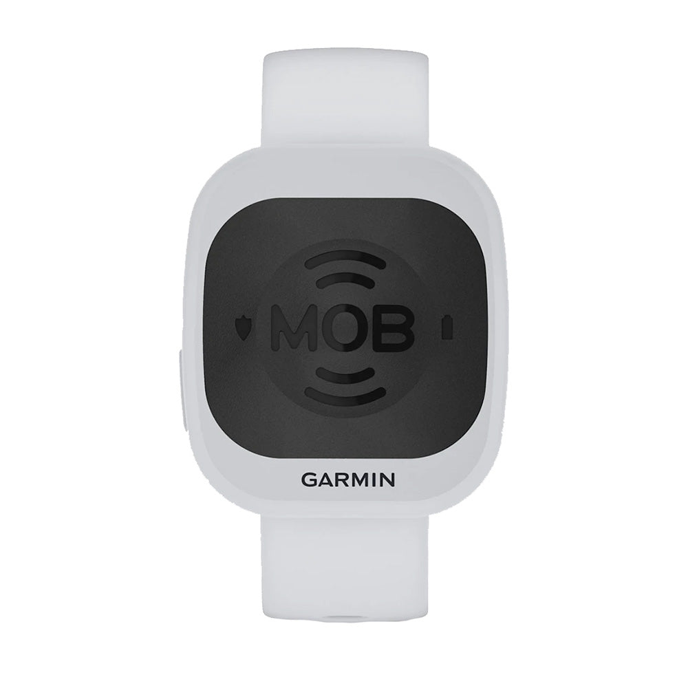 Garmin MOB Tag w/White Quick Release Band [010-02908-30] - Premium Trolling Motor Accessories from Garmin - Just $149.99! Shop now at Brushy Creek Marine