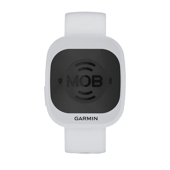 Garmin MOB Tag w/White Quick Release Band [010-02908-30] - Premium Trolling Motor Accessories from Garmin - Just $149.99! Shop now at Brushy Creek Marine