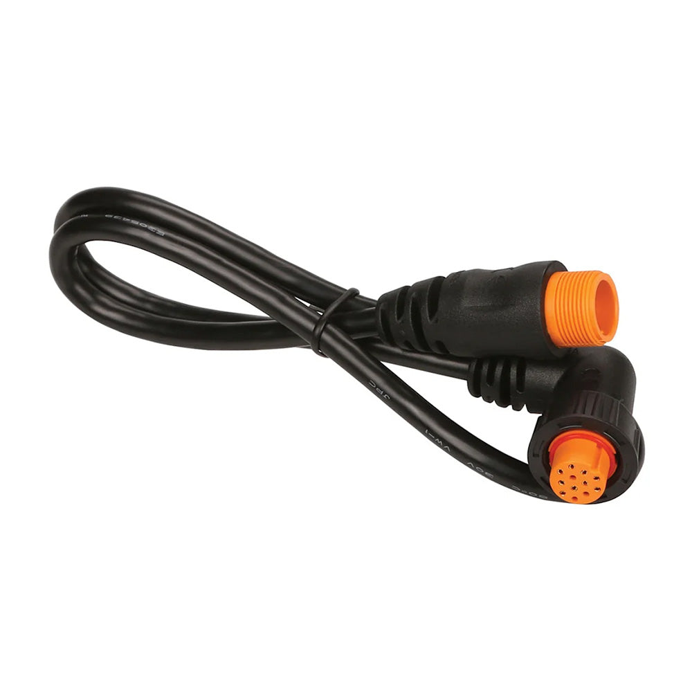 Garmin Transducer Right Angle Adapter Cable (12-pin) [010-12098-10] - Premium Accessories from Garmin - Just $39.99! Shop now at Brushy Creek Marine