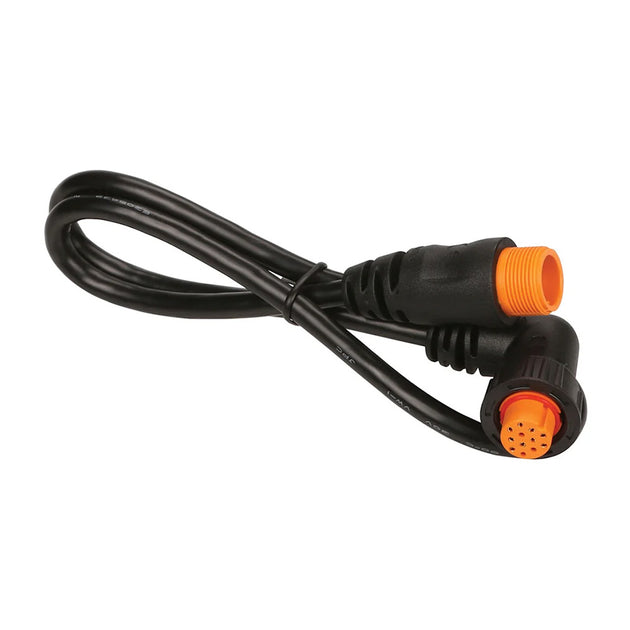 Garmin Transducer Right Angle Adapter Cable (12-pin) [010-12098-10] - Premium Accessories from Garmin - Just $39.99! Shop now at Brushy Creek Marine