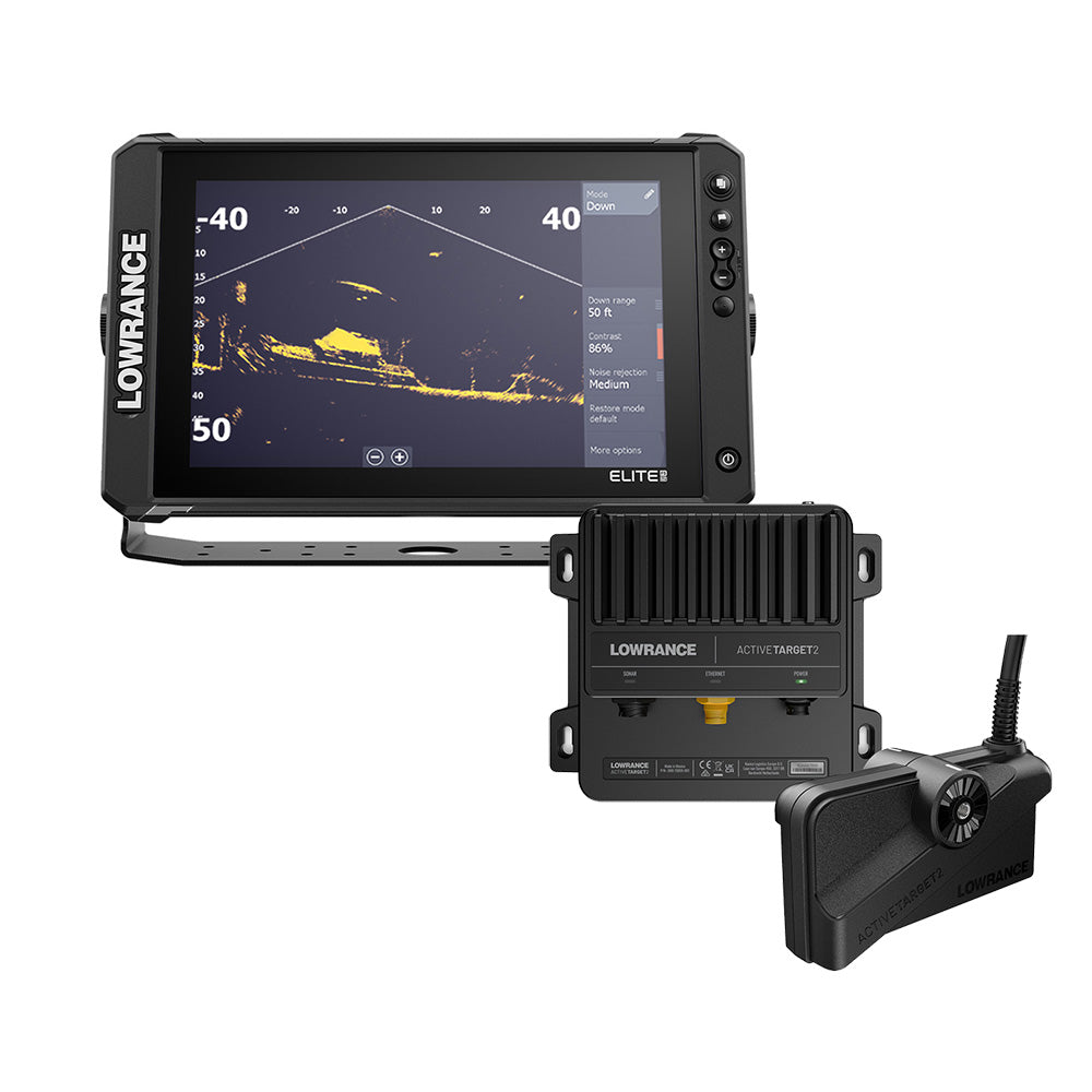 Lowrance Elite FS 12 - No Transducer  ActiveTarget 2 Bundle [000-16498-001] - Premium GPS - Fishfinder Combos from Lowrance - Just $3898.99! Shop now at Brushy Creek Marine