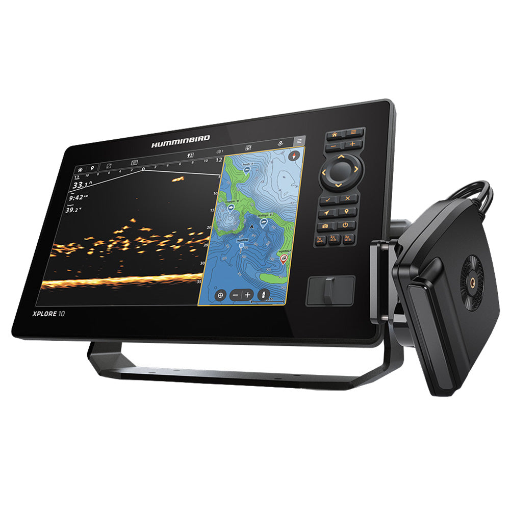 Humminbird Ice Xplore 10" Mega Live 2 Bundle [412360-1] - Premium Ice Flashers from Humminbird - Just $3499.99! Shop now at Brushy Creek Marine