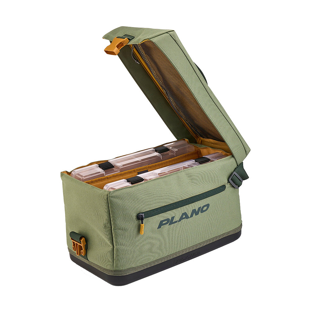 Plano Weekend Softsider Tackle Bag - 3700 Series - Moss [P000281] - Premium Tackle Storage from Plano - Just $44.99! Shop now at Brushy Creek Marine