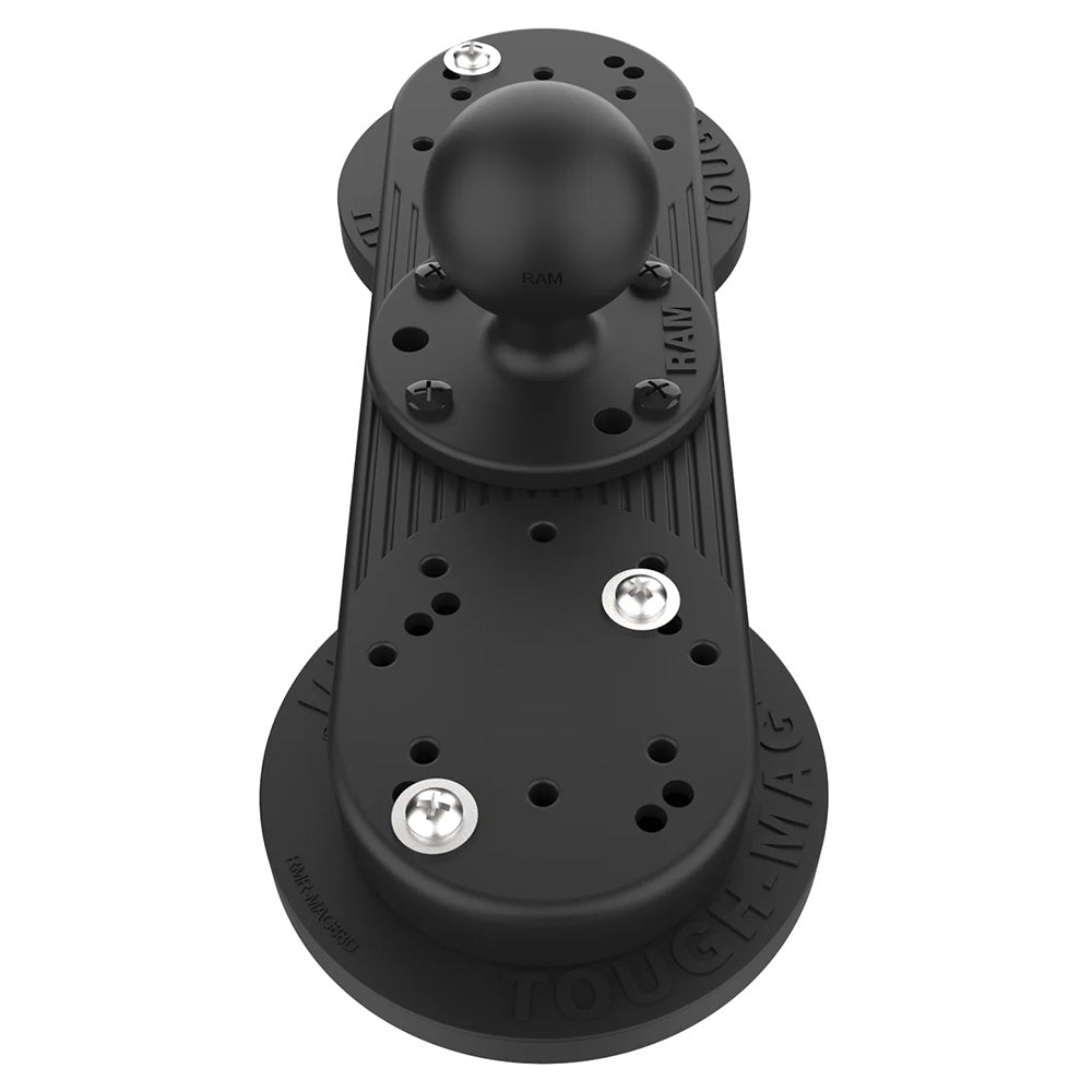 RAM Mount RAM Tough-Mag Double Magnetic Ball Base [RAM-202-333-MAG88U] - Premium C Size from RAM Mounting Systems - Just $149.49! Shop now at Brushy Creek Marine