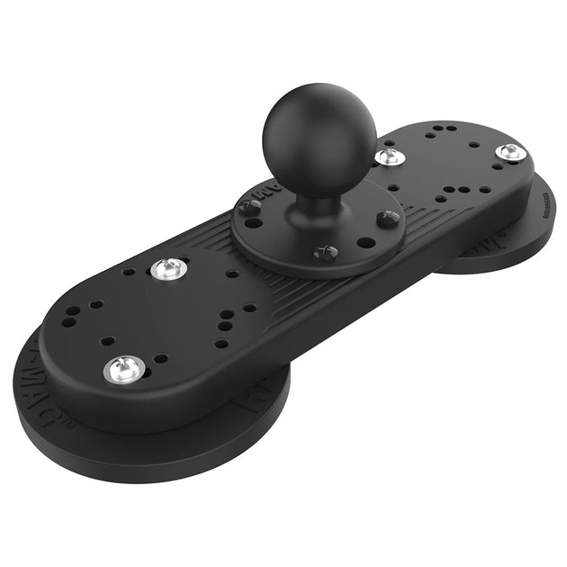 RAM Mount RAM Tough-Mag Double Magnetic Ball Base [RAM-202-333-MAG88U] - Premium C Size from RAM Mounting Systems - Just $149.49! Shop now at Brushy Creek Marine