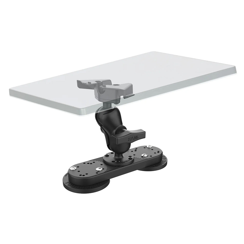 RAM Mount RAM Tough-Mag Double Magnetic Heavy Duty Mount f/Starlink Mini [RAM-202-333-MAG88-B-STA1U] - Premium Surface Mount from RAM Mounting Systems - Just $198.99! Shop now at Brushy Creek Marine