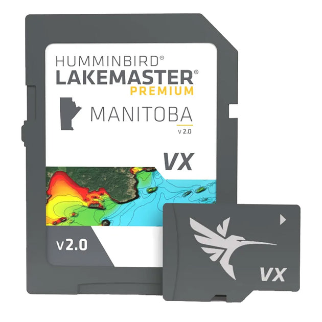 Humminbird LakeMaster VX Premium Manitoba V2.0 [602019-2] - Premium Humminbird from Humminbird - Just $199.99! Shop now at Brushy Creek Marine