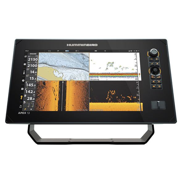 Humminbird APEX 13 VX MSI+ Chartplotter/Fishfinder w/Transom Mount Transducer [411470-1VX] - Premium GPS - Fishfinder Combos from Humminbird - Just $3399.99! Shop now at Brushy Creek Marine