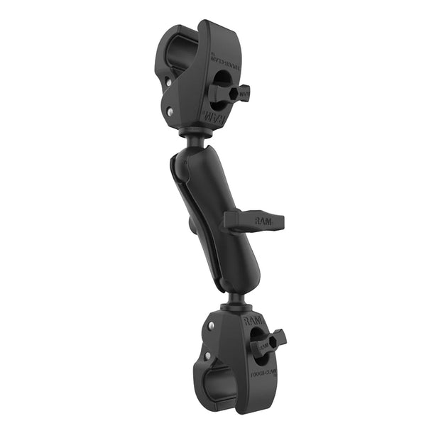 RAM Mount RAM Trolling Motor Stabilizer w/Tough-Claw 1 - 1.6 Clamp Bases [RAP-404-404U] - Premium Trolling Motor Accessories from RAM Mounting Systems - Just $119.99! Shop now at Brushy Creek Marine