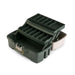 Plano Two-Tray Tackle Box - Green/Tan [P000404] - Premium Tackle Storage from Plano - Just $19.99! Shop now at Brushy Creek Marine