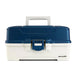 Plano Three-Tray Tackle Box - Blue/White [P000405] - Premium Tackle Storage from Plano - Just $24.99! Shop now at Brushy Creek Marine