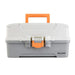 Plano Three-Tray Tackle Box - Light Grey/Dark Grey [P000406] - Premium Tackle Storage from Plano - Just $24.99! Shop now at Brushy Creek Marine