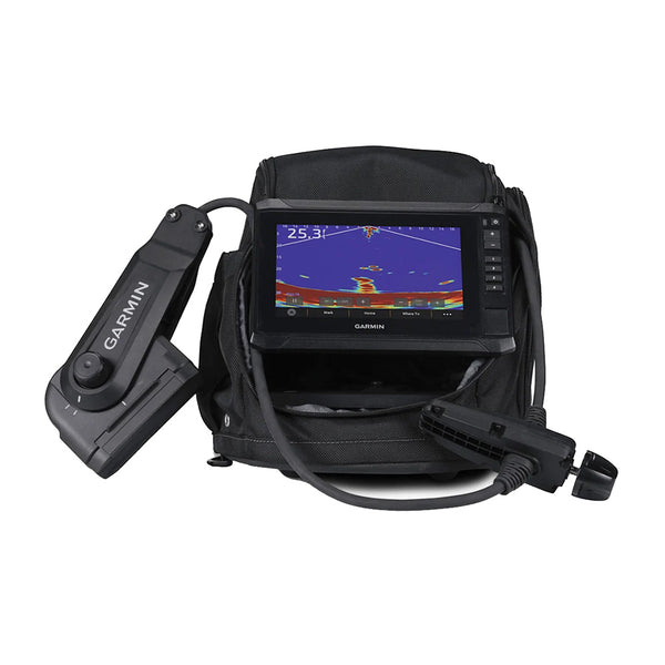 Garmin Panoptix PS22-IF Ice Fishing Bundle w/ECHOMAP UHD2 73sv, Panoptix PS22-IF Transducer  Pole-Free Transducer Rotation System [010-02684-30] - Premium GPS - Fishfinder Combos from Garmin - Just $1999.99! Shop now at Brushy Creek Marine