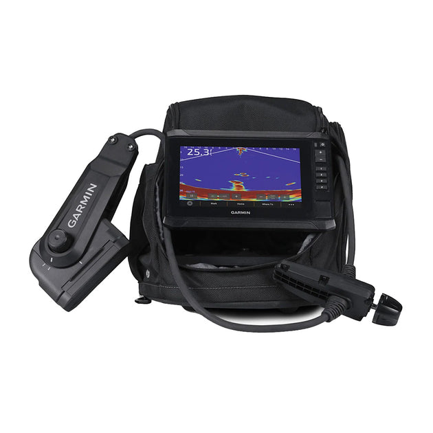 Garmin Panoptix PS22-IF Ice Fishing Bundle w/ECHOMAP UHD2 73sv, Panoptix PS22-IF Transducer  Pole-Free Transducer Rotation System [010-02684-30] - Premium GPS - Fishfinder Combos from Garmin - Just $1899.99! Shop now at Brushy Creek Marine
