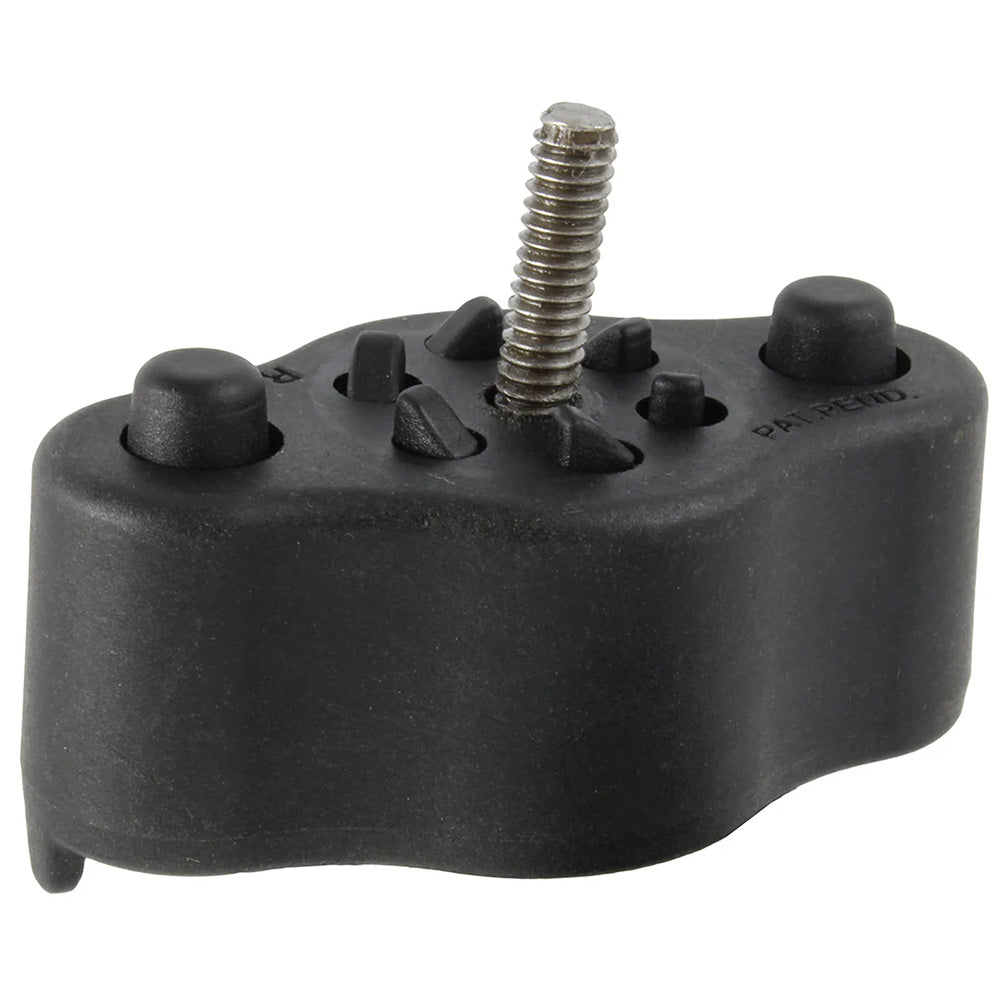 RAM Mount RAM Quick Release Track Base w/o Ball [RAP-383-NBU] - Premium Composite from RAM Mounting Systems - Just $14.49! Shop now at Brushy Creek Marine